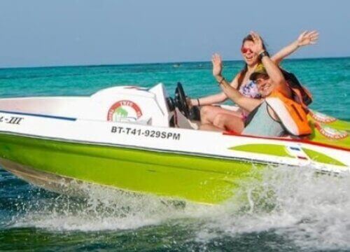 Speedboats and Snorkeling